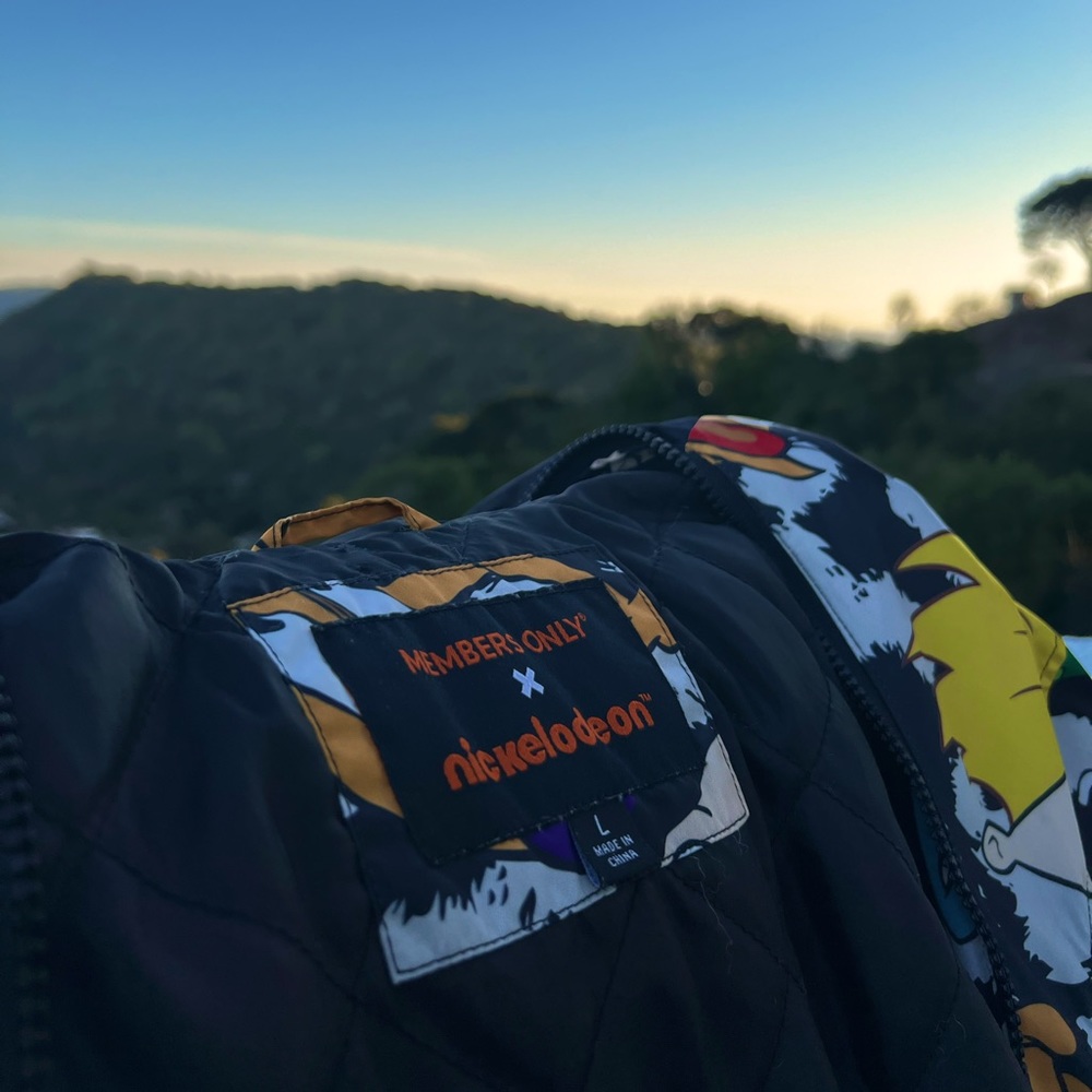 MEMBERS ONLY X NICKELODEON POPOVER JACKET